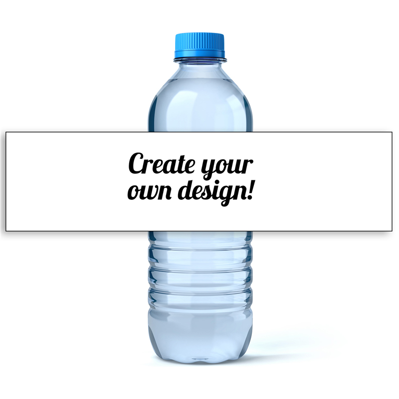 Custom Water Bottle Labels – Crafted With Paper Designs
